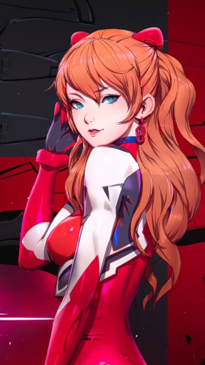 Asuka Langley Soryu from Neon Genesis Evangelion