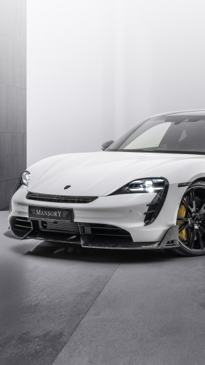 Mansory Porsche Taycan Turbo S front view