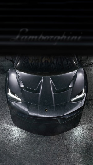 Lamborghini Centenario in the rain