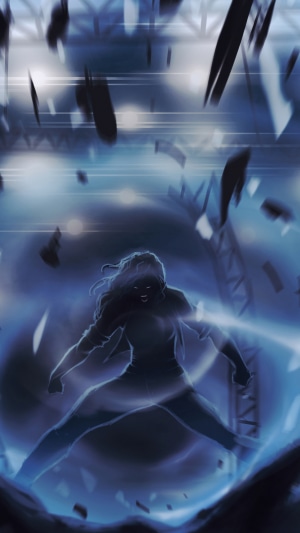 Black Canary from Birds of Prey artwork 4K