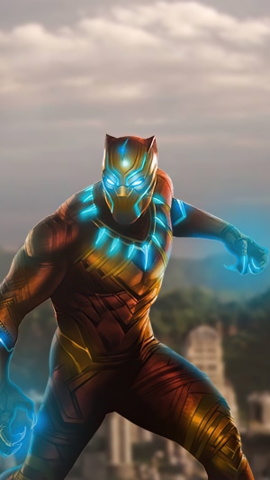 Black Panther Digital Artwork