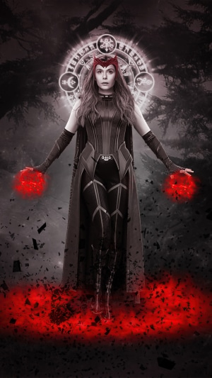 Scarlet Witch from Wanda Vision