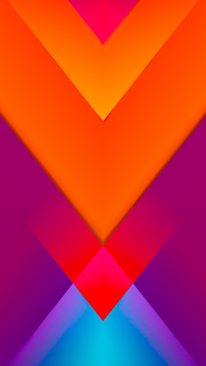 Abstract geometric shapes with vibrant colors