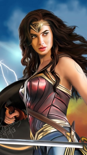 Wonder Woman artwork by artist