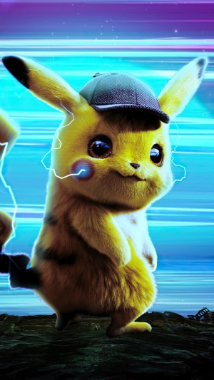 Detective Pikachu from Detective Pikachu Movie 4K