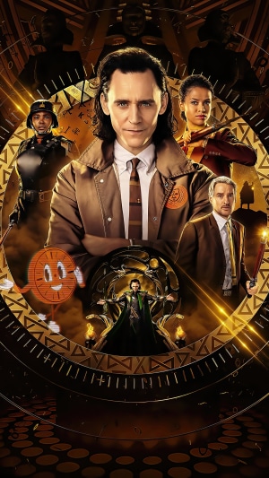Loki TV Series Poster with Tom Hiddleston