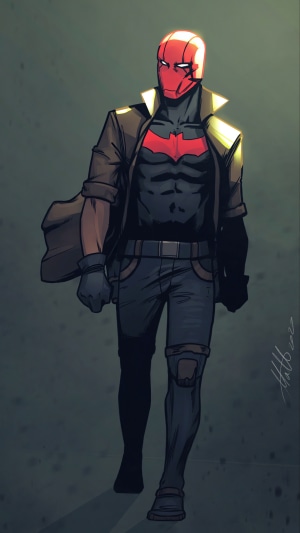 Red Hood from DC Comics Digital Artwork