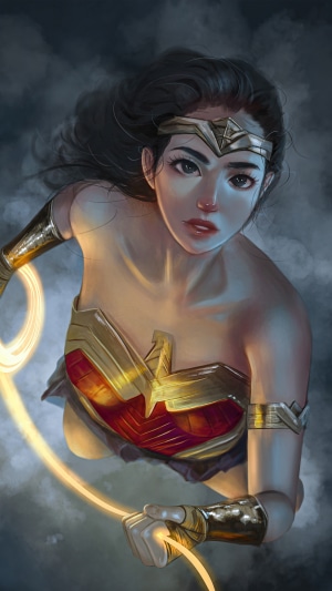 Wonder Woman artwork 4K