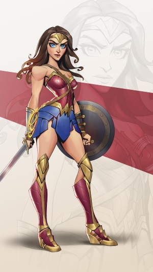 Wonder Woman artwork by an artist