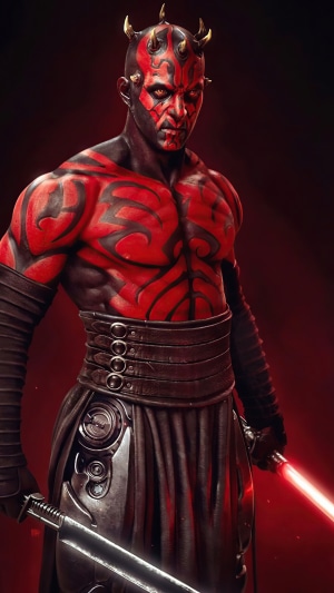 Darth Maul from Star Wars 4K