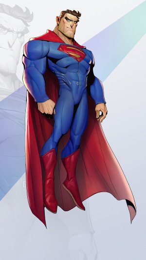 Superman artwork by an artist