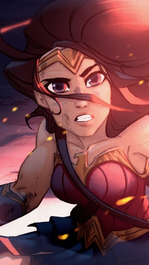 Wonder Woman artwork by an artist