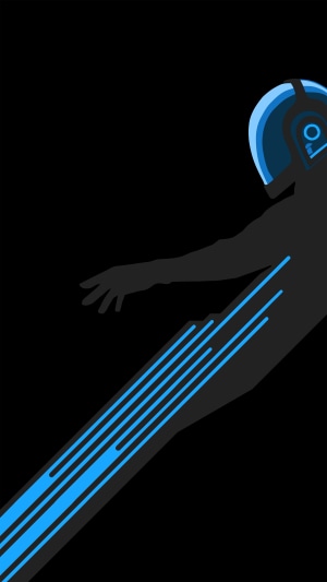 Daft Punk minimalist artwork