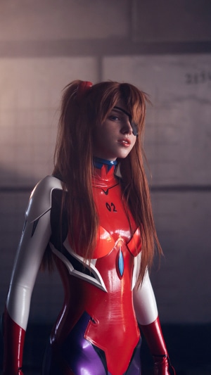 Asuka Langley Soryu from Neon Genesis Evangelion Cosplay