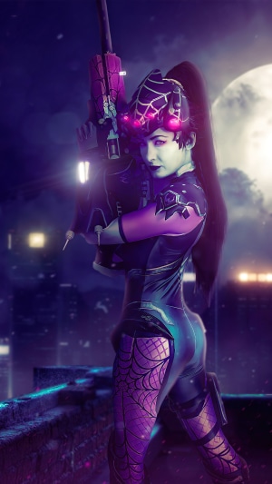 Widowmaker from Overwatch cosplay