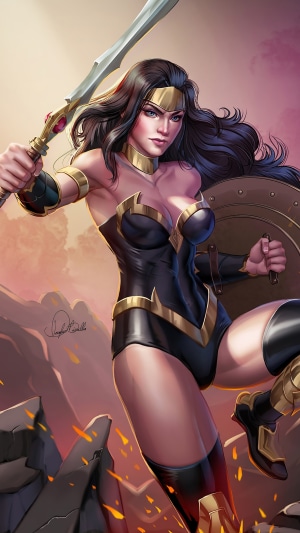 Wonder Woman artwork by artist