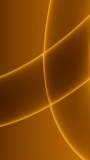 Abstract orange and yellow light curves