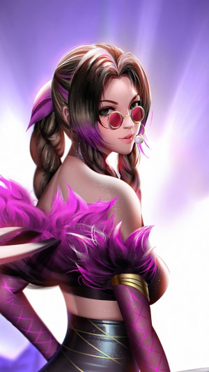 K/DA Seraphine from League of Legends