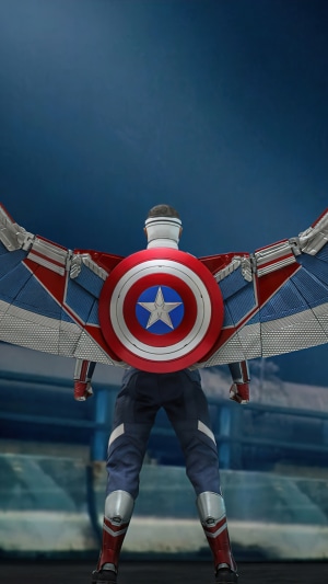 Captain America from The Falcon and The Winter Soldier