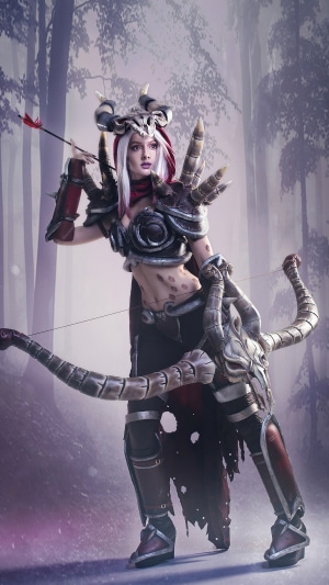 Sylvanas Windrunner from Warcraft Cosplay