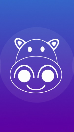 Ubuntu Linux Hippo Logo 4K