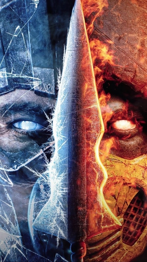 Sub-Zero and Scorpion from Mortal Kombat