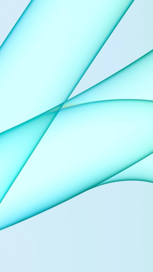 Abstract blue and teal translucent waves