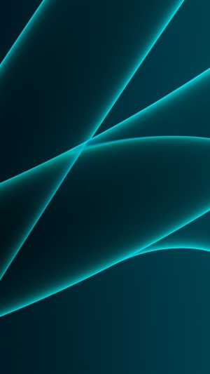 Abstract blue and teal light streaks