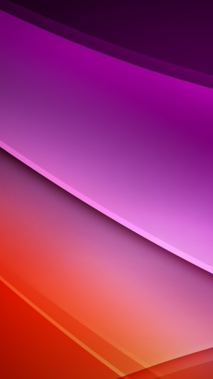 Abstract purple and orange gradient with geometric shapes