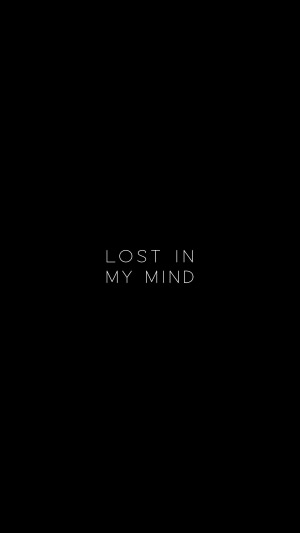 Lost in My Mind typography