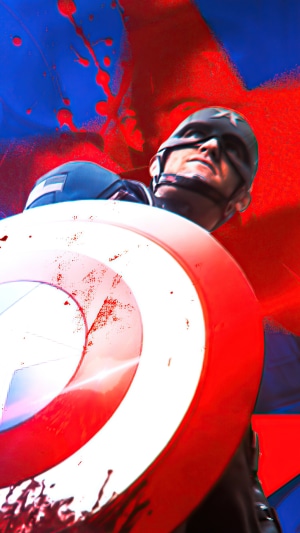 Captain America artwork 4K
