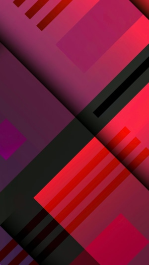 Abstract geometric design with red and purple gradients