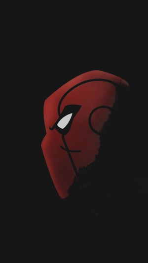 Red Hood minimalist artwork
