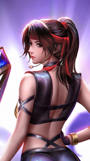 K/DA Akali from League of Legends 4K