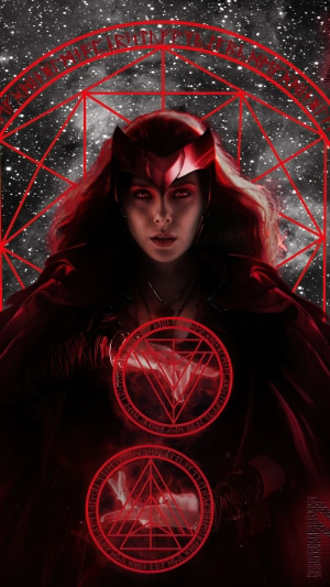 Scarlet Witch from Wanda Vision 4K