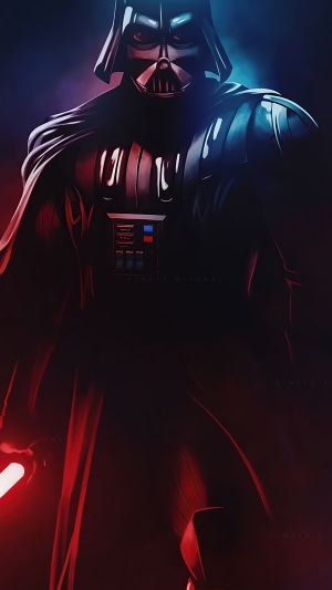 Darth Vader from Star Wars artwork