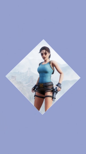 Lara Croft from Tomb Raider 4K