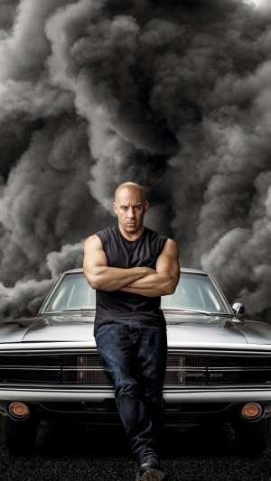 Vin Diesel as Dominic Toretto from Fast & Furious 9