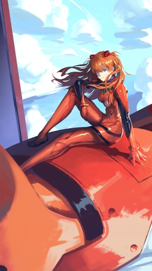 Asuka Langley Soryu from Neon Genesis Evangelion