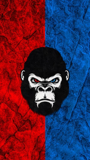 Minimalist Gorilla Artwork
