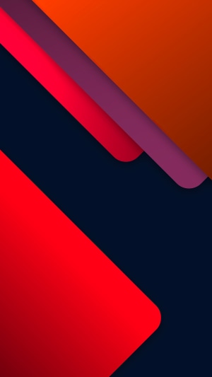 Abstract geometric shapes with overlapping layers