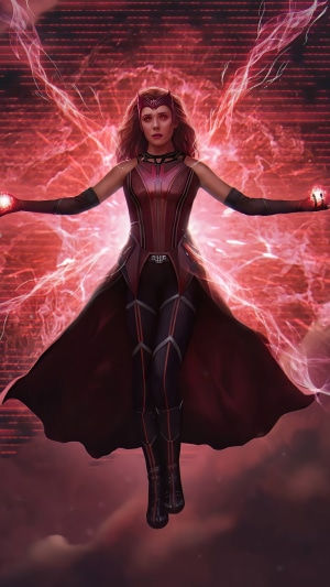 Scarlet Witch from Wanda Vision 4K