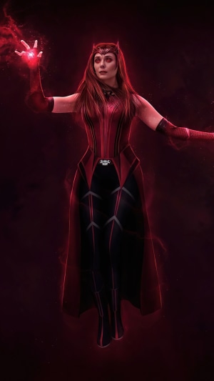 Scarlet Witch from Wanda Vision 4K