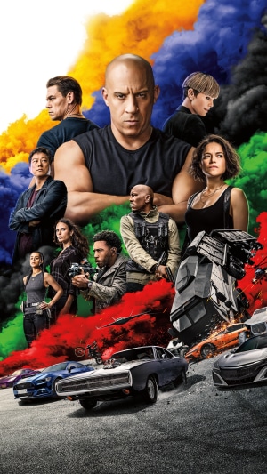 Fast & Furious 9 Cast with Cars and Explosions