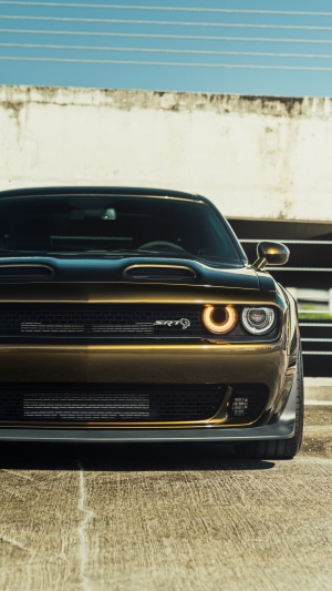 Dodge Challenger SRT Hellcat Widebody front view