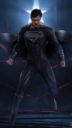 Superman from Justice League artwork