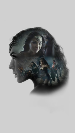 Wonder Woman and Justice League characters