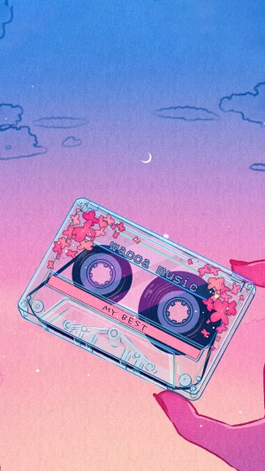 Cassette tape with "Wanna Music" and "My Best" labels