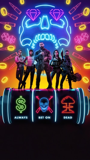 Army of the Dead characters on slot machine