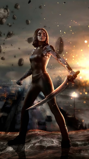 Alita from Alita: Battle Angel 4K